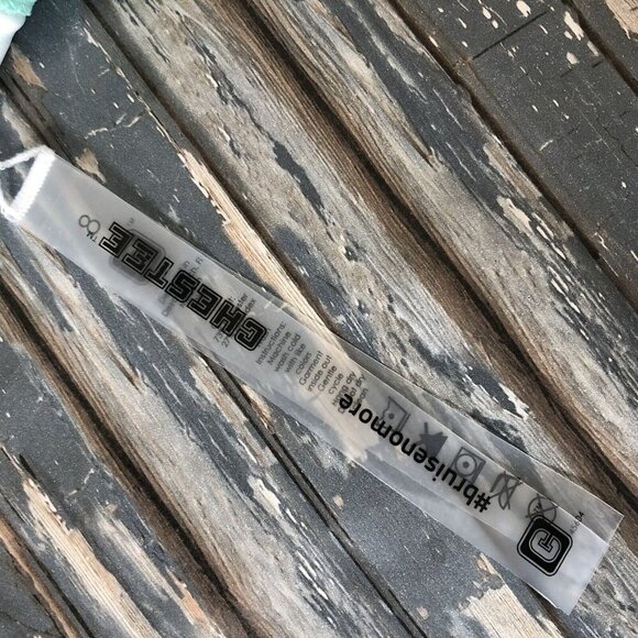 Chestee C Bar Bella Kandace Halter Sports Bra Mint Green Size 8 - Picture 8 of 9